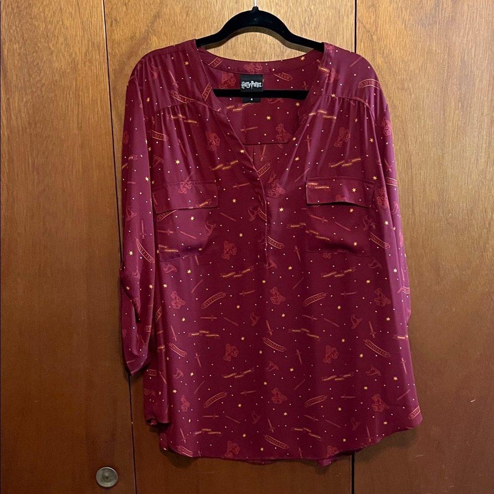 Torrid Harry Potter blouse